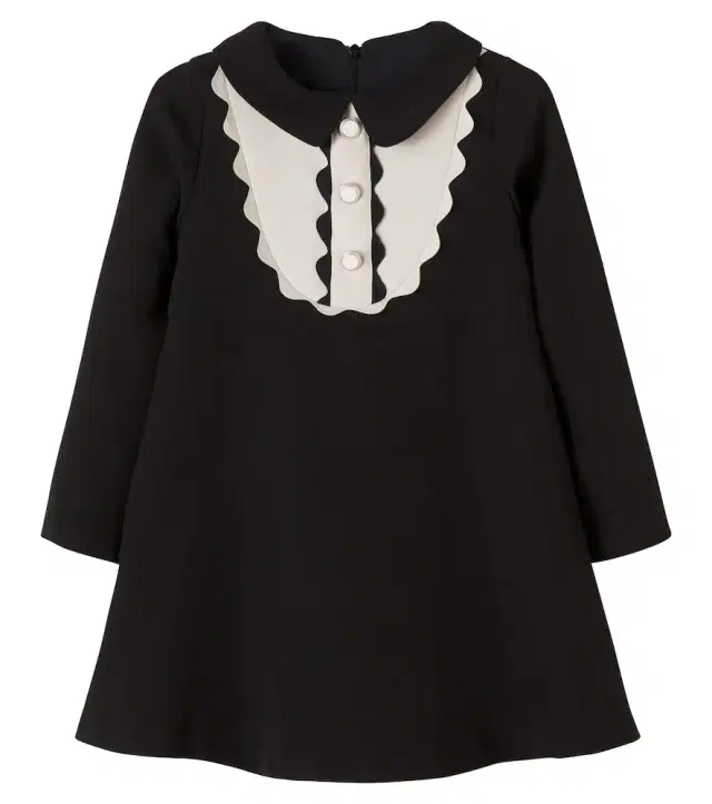 Patachou Scalloped dress