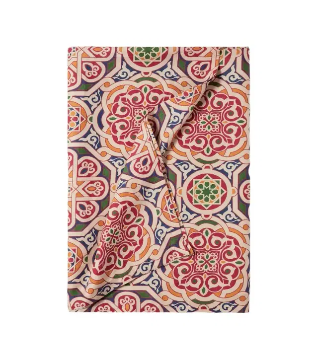 Cabana Catalina printed linen tablecloth