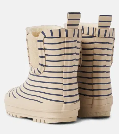 Konges Slojd Konges Sløjd Roi striped rain boots | Thumbnail 3