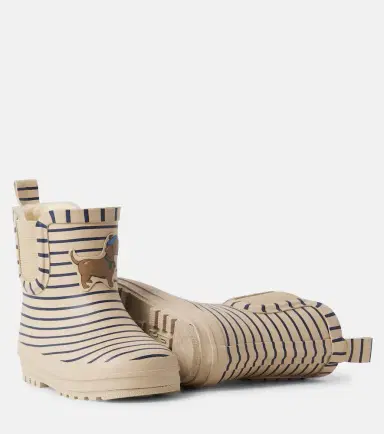 Konges Slojd Konges Sløjd Roi striped rain boots | Thumbnail 4