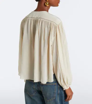 Isabel Marant Nuna silk blouse | Thumbnail 2 Isabel Marant Nuna silk blouse | Thumbnail 2