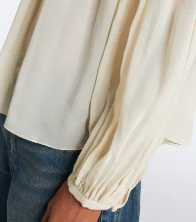 Isabel Marant Nuna silk blouse | Thumbnail 6 Isabel Marant Nuna silk blouse | Thumbnail 6