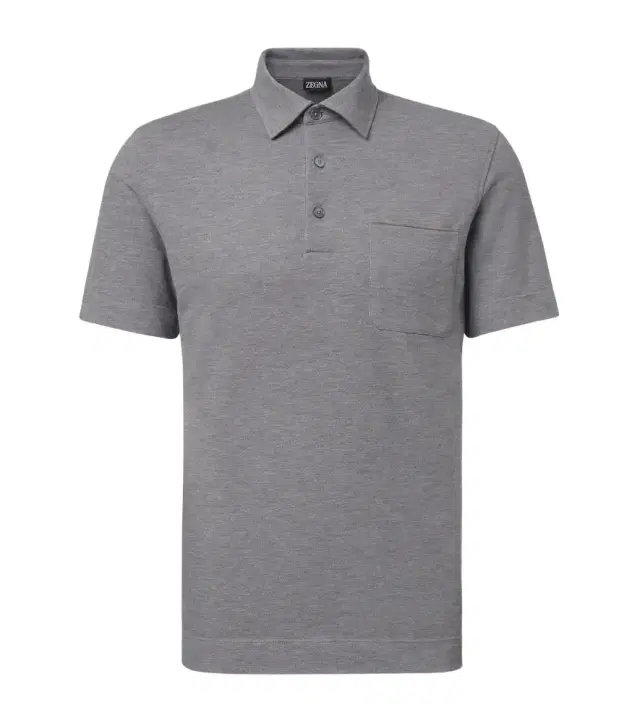 Cotton piqué polo shirt