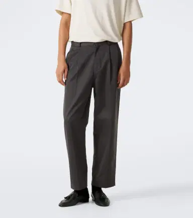 The Row Nesper pleated straight pants | Thumbnail 3 The Row Nesper pleated straight pants | Thumbnail 3
