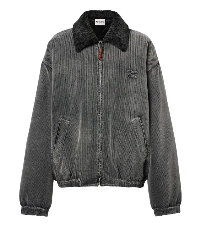 Miu Miu Corduroy cotton bomber jacket