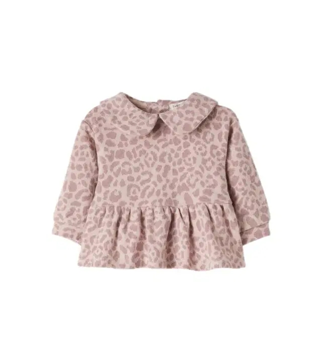 1 + in the Family Baby Ferrara leopard-print cotton-blend dress