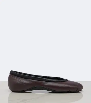 Dries Van Noten Leather ballet flats | Thumbnail 4