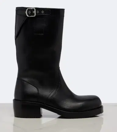 Dries Van Noten Leather biker boots | Thumbnail 3