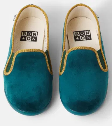 Bonton John velvet slippers | Thumbnail 4