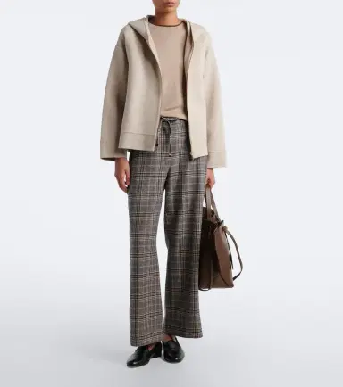 'S Max Mara Hooded virgin wool jacket | Thumbnail 3