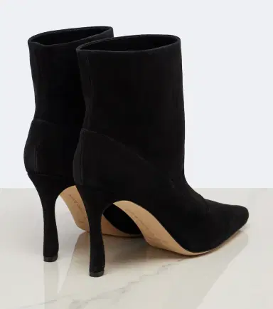 Manolo Blahnik Gostatu suede ankle boots | Thumbnail 4 Manolo Blahnik Gostatu suede ankle boots | Thumbnail 4