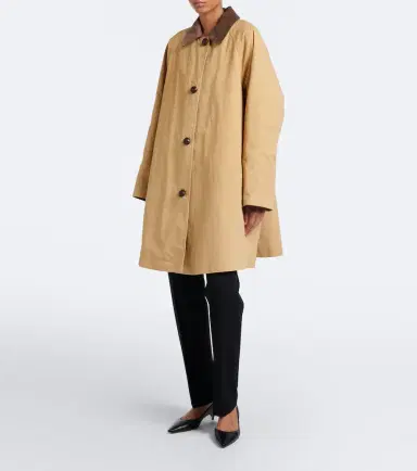 The Row Ina cotton gabardine coat | Thumbnail 2