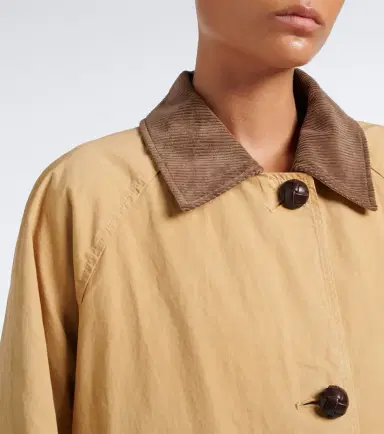 The Row Ina cotton gabardine coat | Thumbnail 5