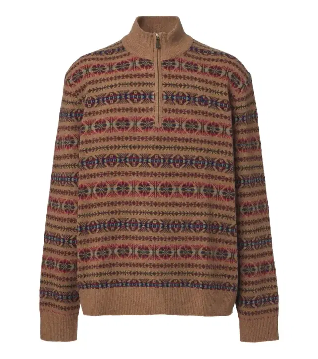 Polo Ralph Lauren Fair Isle wool half-zip sweater