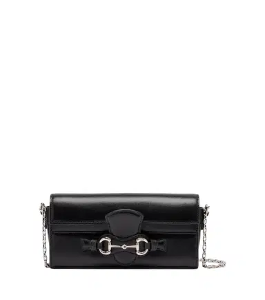 Gucci Horsebit leather wallet on chain | Thumbnail 1