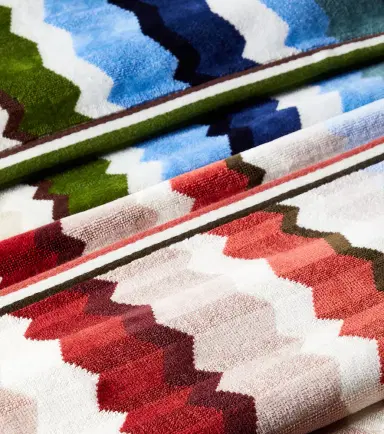 Missoni Eva Zigzag cotton terry bath sheet | Thumbnail 4 Missoni Eva Zigzag cotton terry bath sheet | Thumbnail 4