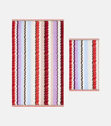Missoni Eva Zigzag set of 2 cotton terry towels | Thumbnail 5