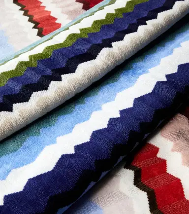 Missoni Eva Zigzag cotton terry bath sheet | Thumbnail 2