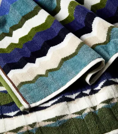 Missoni Eva Zigzag cotton terry bath sheet | Thumbnail 3