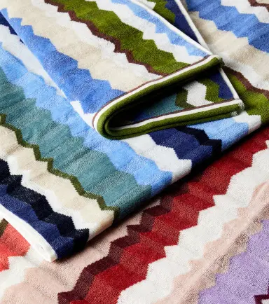 Missoni Eva Zigzag set of 2 cotton terry towels | Thumbnail 3