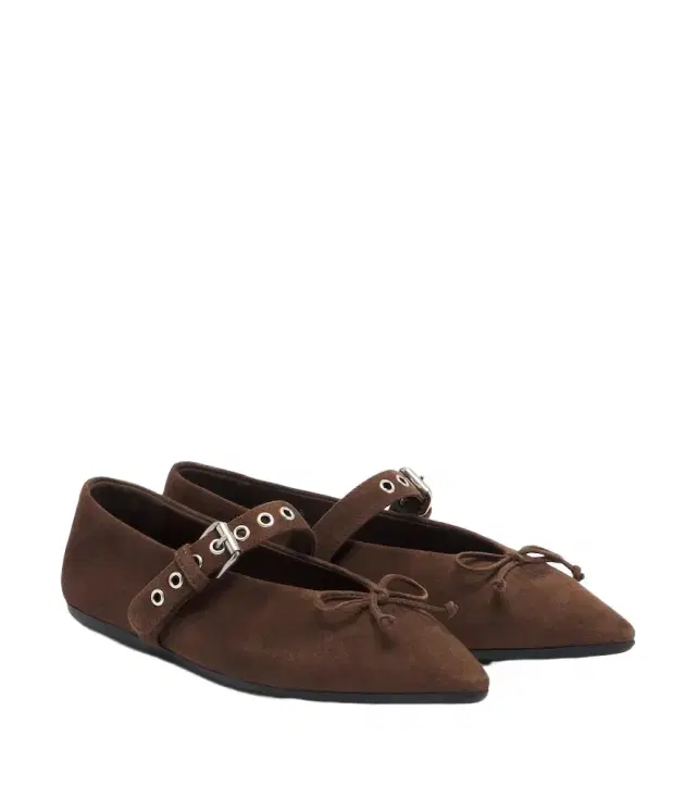Miu Miu Suede ballet flats