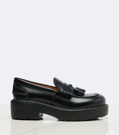 Miu Miu Leather platform loafers | Thumbnail 3 Miu Miu Leather platform loafers | Thumbnail 3