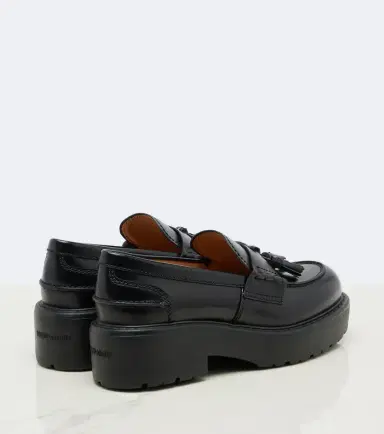 Miu Miu Leather platform loafers | Thumbnail 4 Miu Miu Leather platform loafers | Thumbnail 4