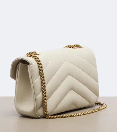 Saint Laurent Loulou Small leather shoulder bag | Thumbnail 4