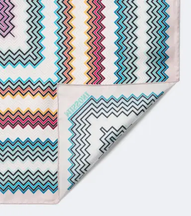 Missoni Zigzag silk twill scarf | Thumbnail 2