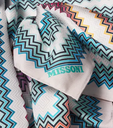 Missoni Zigzag silk twill scarf | Thumbnail 3