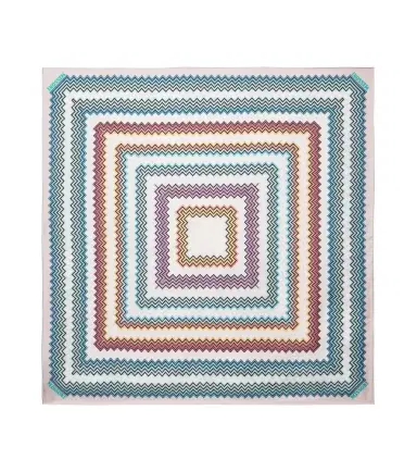 Missoni Zigzag silk twill scarf | Thumbnail 1