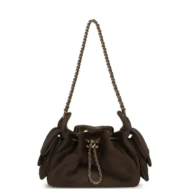 Chanel Chanel Mini 25 Hobo Bag Dark Khaki Pony Hair Gold Hardware | Thumbnail 7