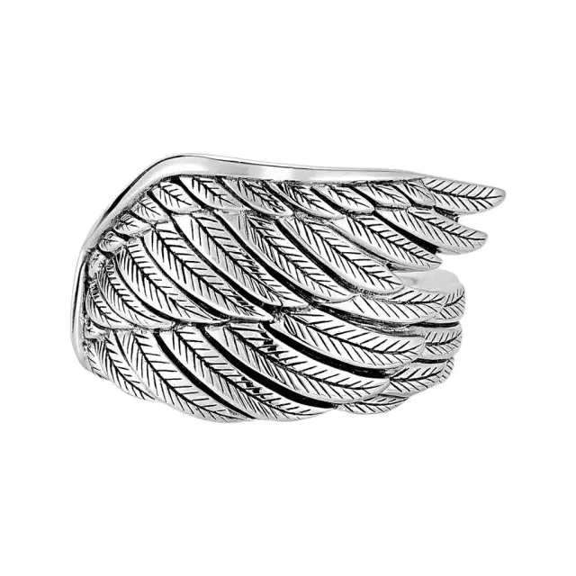 JAI JAI Wings of Love Sterling Silver Band Ring JJH1015R - by The Solist