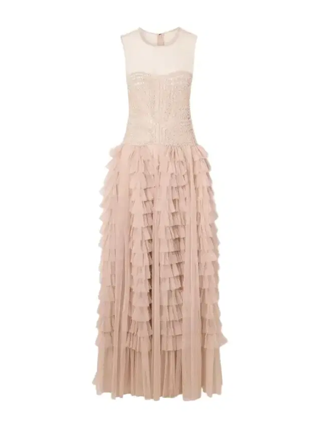 Ulla Johnson Orla Crochet And Tulle Gown