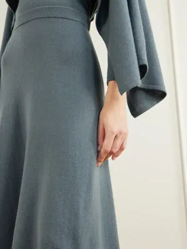 Zimmermann Valiant Wool And Cashmere-blend Knitted Midi Skirt | Thumbnail 5