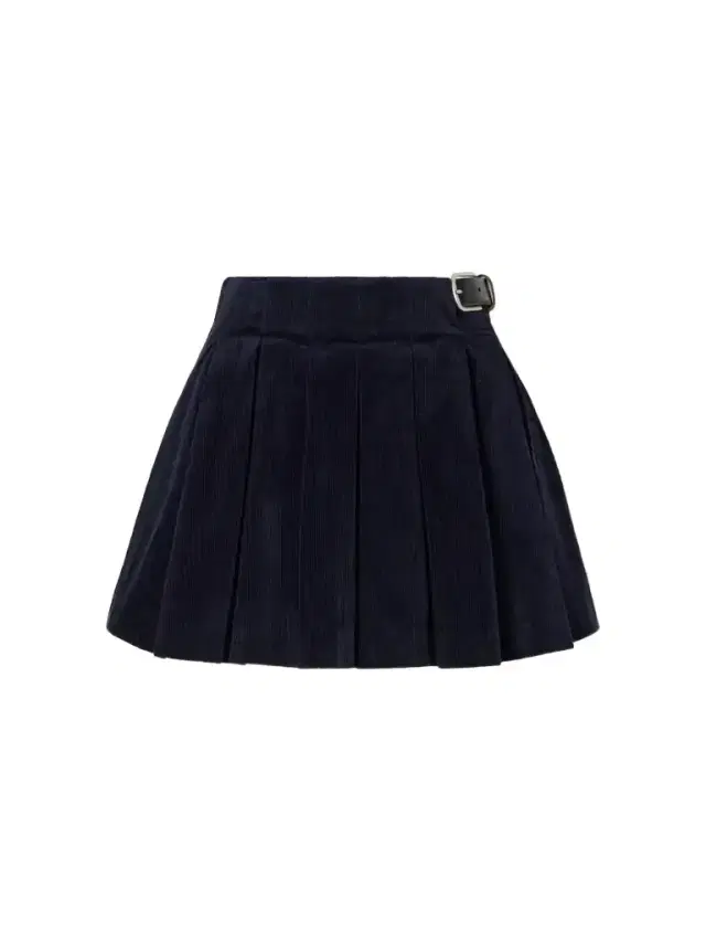 Sea Garrett Pleated Stretch-cotton Corduroy Mini Skirt