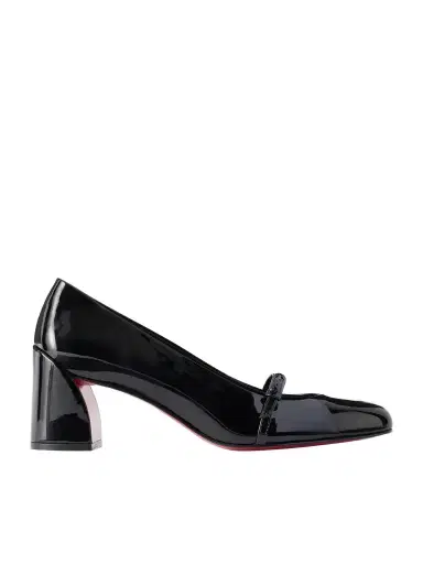Christian Louboutin Jane Nina 55 Patent-leather Pumps | Thumbnail 1 Christian Louboutin Jane Nina 55 Patent-leather Pumps | Thumbnail 1