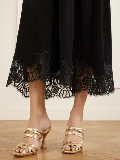 Zimmermann Valiant Off-the-shoulder Lace-trimmed Tencel®-blend Maxi Dress | Thumbnail 4