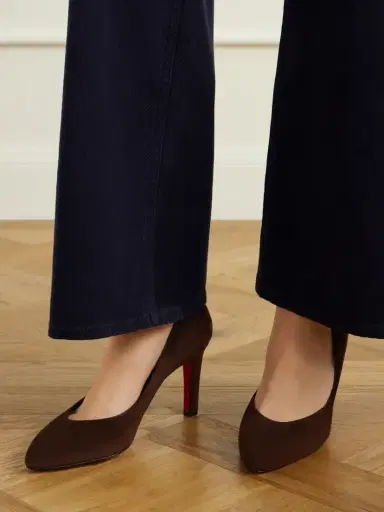 Christian Louboutin Fannylove 85 Suede Pumps | Thumbnail 2