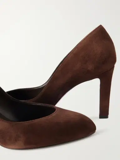 Christian Louboutin Fannylove 85 Suede Pumps | Thumbnail 5