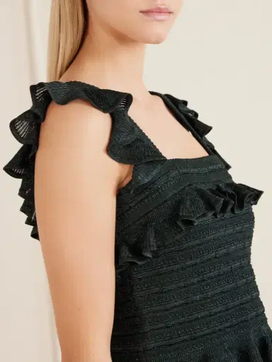 Zimmermann Ruffled Knitted Tank | Thumbnail 4 Zimmermann Ruffled Knitted Tank | Thumbnail 4