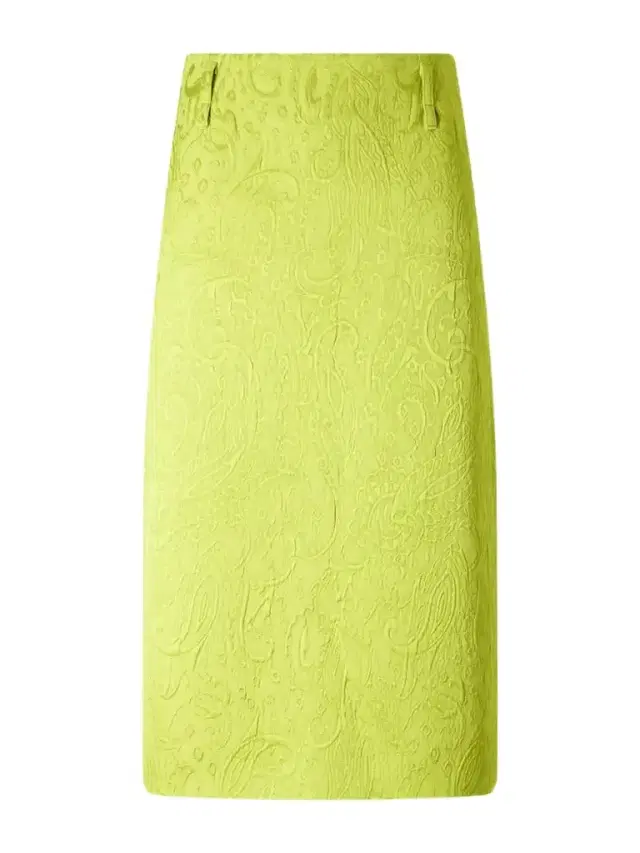 Dries Van Noten Paisley Motif Matelassé Jacquard Midi Skirt