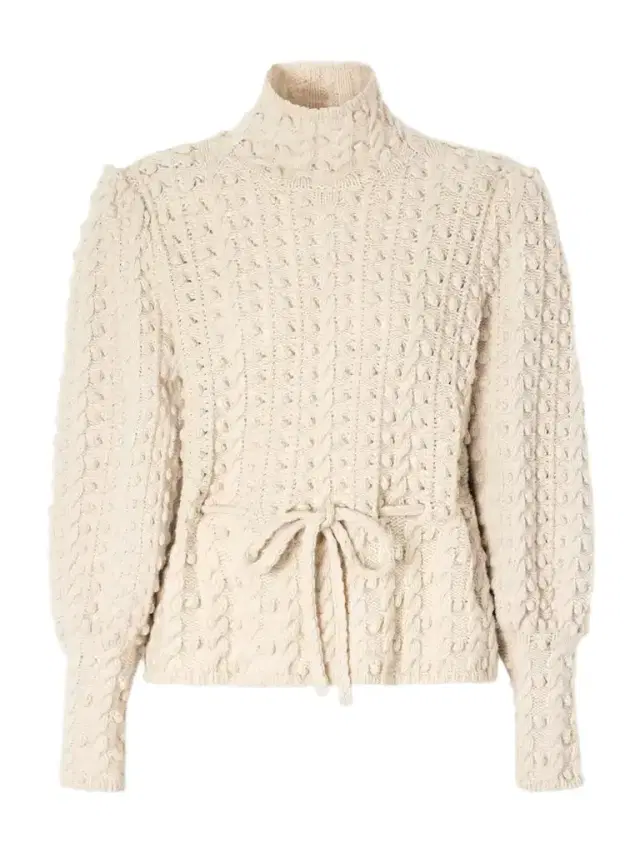 Zimmermann Valiant Embroidered Tie-detailed Wool Sweater