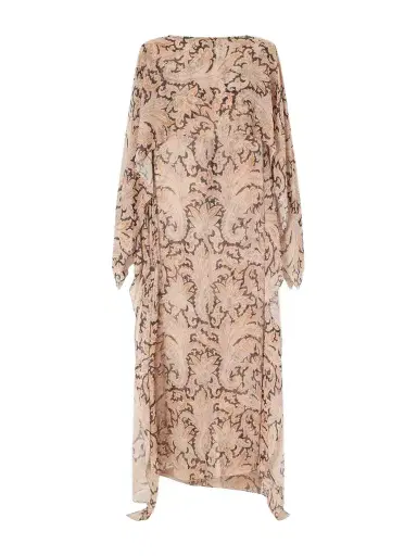 Zimmermann Valiant Cape-effect Printed Chiffon Maxi Dress | Thumbnail 1