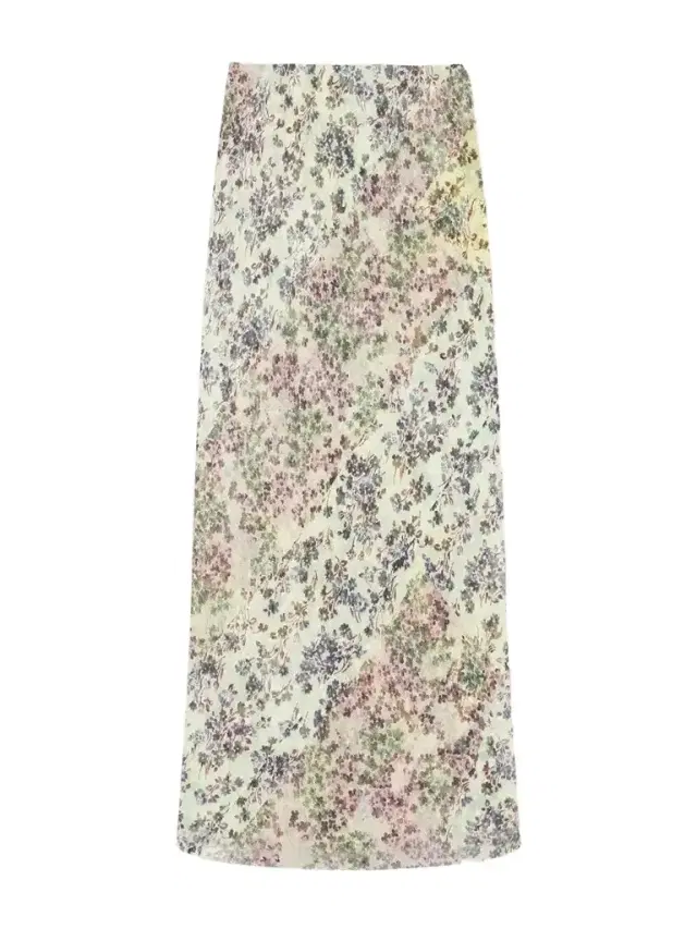 Dries Van Noten Floral-print Jacquard Georgette Midi Skirt