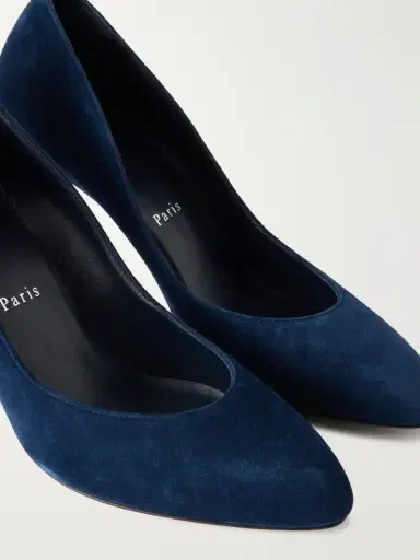 Christian Louboutin Fannylove 85 Suede Pumps | Thumbnail 5