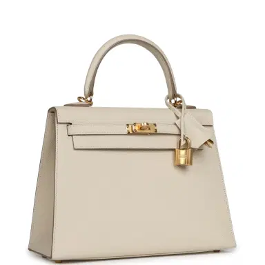 HERMÈS Hermes Kelly Sellier 25 Craie Epsom Gold Hardware | Thumbnail 2 HERMÈS Hermes Kelly Sellier 25 Craie Epsom Gold Hardware | Thumbnail 2