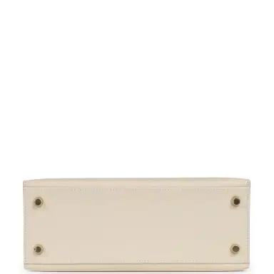 HERMÈS Hermes Kelly Sellier 25 Craie Epsom Gold Hardware | Thumbnail 6 HERMÈS Hermes Kelly Sellier 25 Craie Epsom Gold Hardware | Thumbnail 6