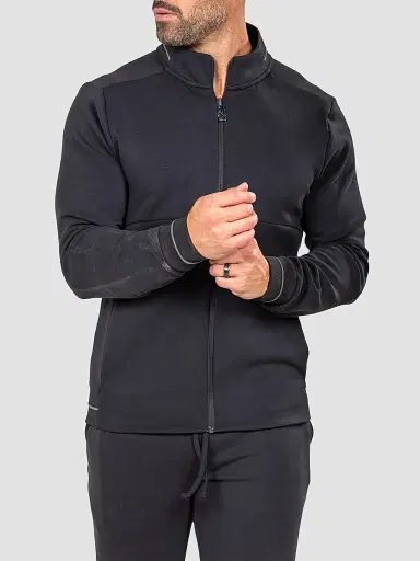 Maceoo Men's Marthyr Zip Sweater - Black | Thumbnail 7 Maceoo Men's Marthyr Zip Sweater - Black | Thumbnail 7