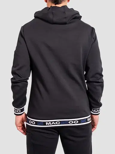 Maceoo Men's Cotton Hoodie - Black | Thumbnail 7